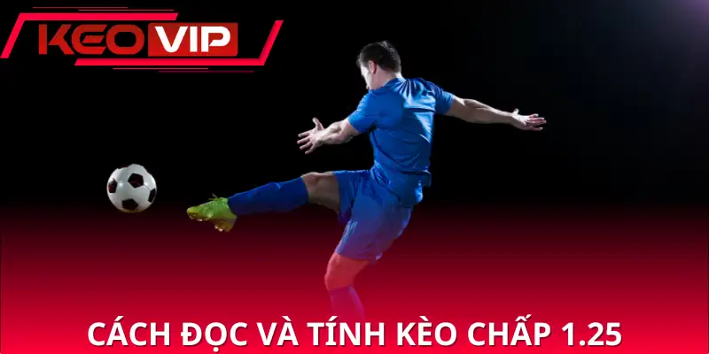 Cách đọc và tính kèo chấp 1.25 đơn giản Cách đọc và tính kèo chấp 1.25 đơn giản