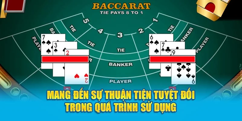 Mang đến sự thuận tiện tuyệt đối trong quá trình sử dụng Mang đến sự thuận tiện tuyệt đối trong quá trình sử dụng